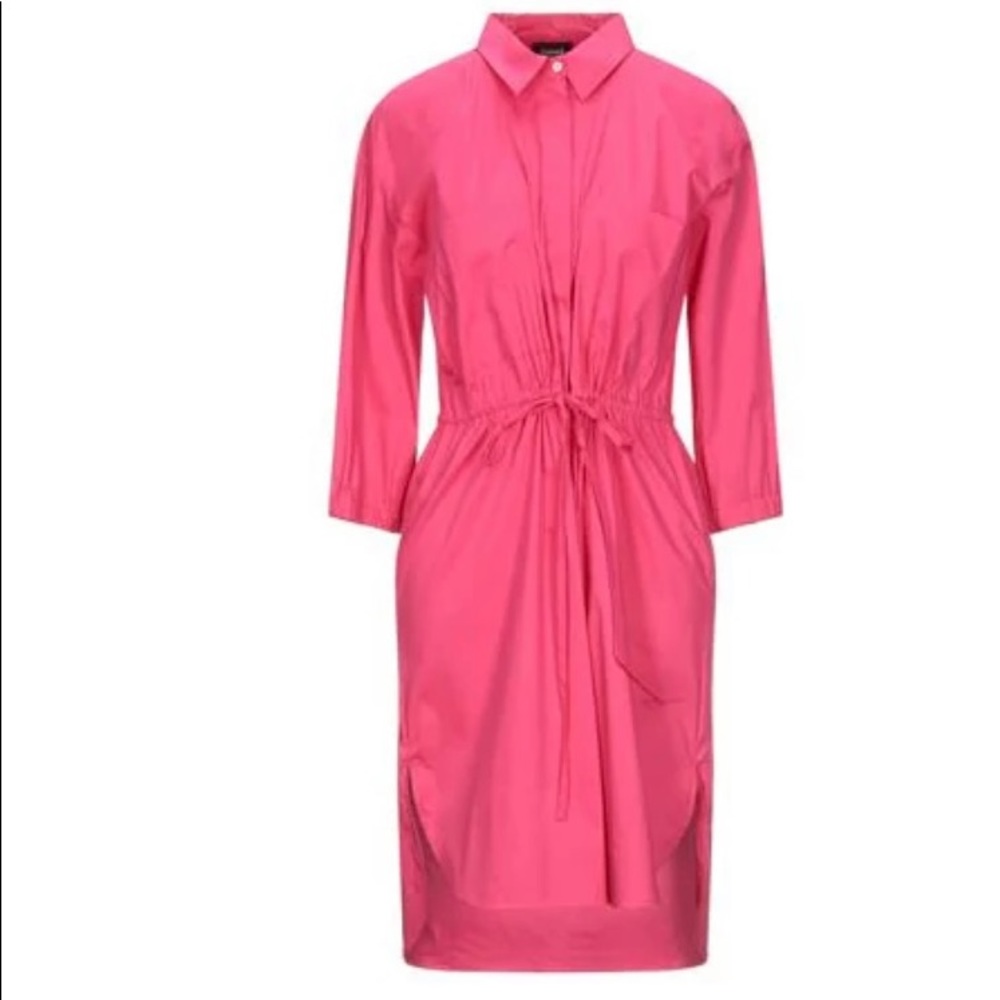 EMME BY MARELLA -Shirt Dress In Fuchsia Sz. 8